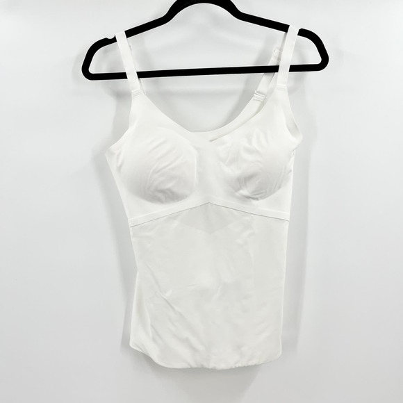 Honeylove Other - HoneyLove LiftWear Tank White Shapewear Top Figure Flattering Size Large